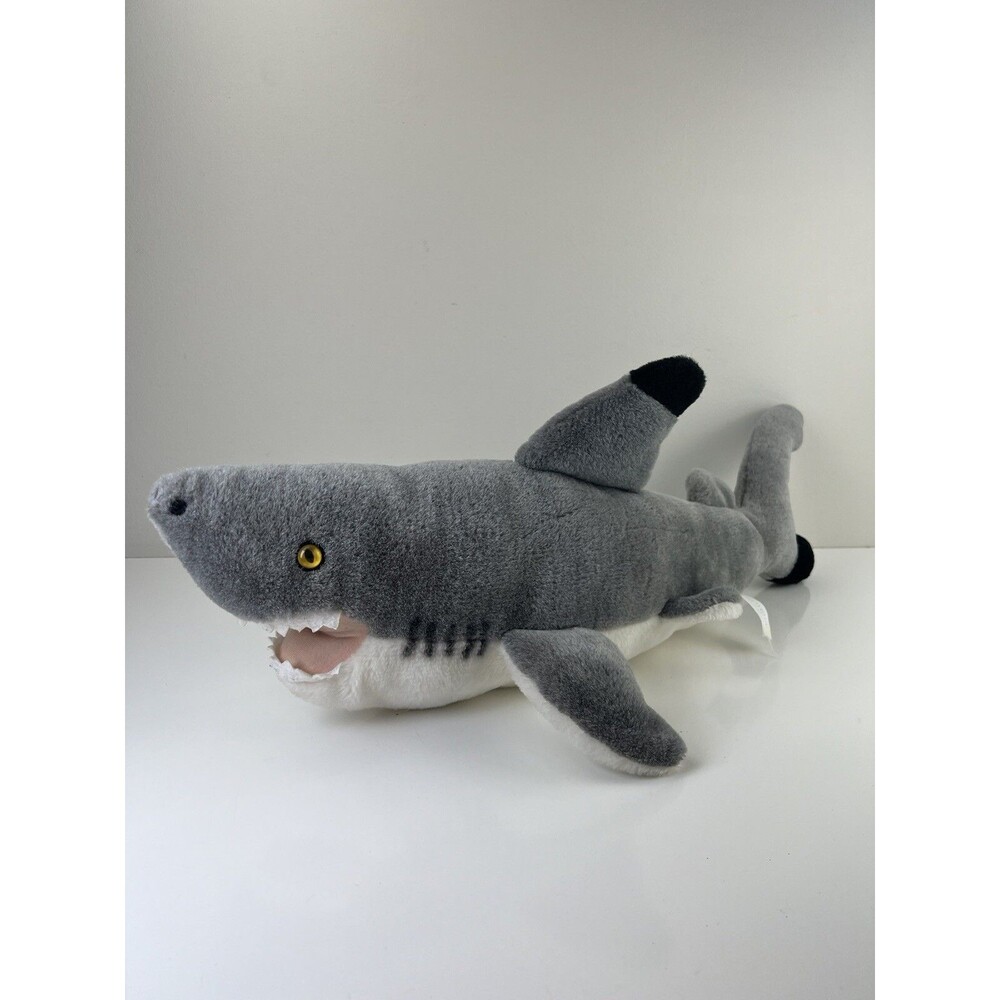 Sea World Large Realistic Stuffed Animal Great White Shark Plush Ocean Toy